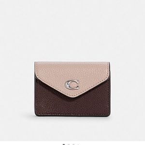Coach card case wallet